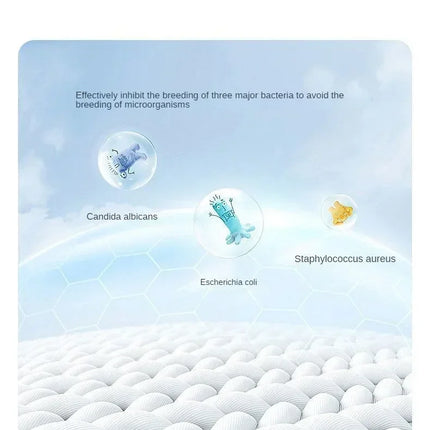 Adult Latex Reverse Traction Pillow Core Cervical Spine Protection Sleep Aid Specially Designed Household No Collapse