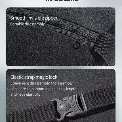 Car Neck Cushion Memory Foam Car Lumbar Support For Car Supplies Universal Neck Pillow Waist Cushion Car Seat Car Assesories