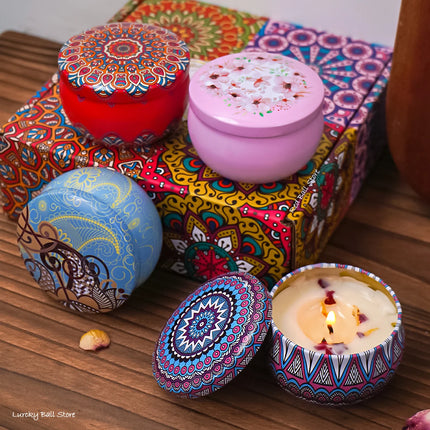 4Pcs Scented Candle Set