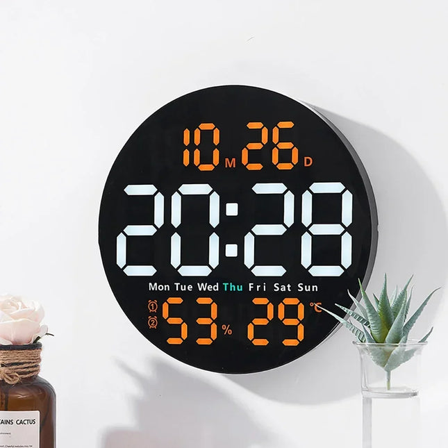Digital Wall Clock Large Screen Countdown Timer