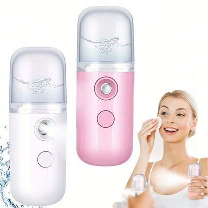 Nano Mist Sprayer Facial Portable Mist Humidifier Moisturizing Handy Water Sprayer Beauty Instrument Moisturizing Sprayer