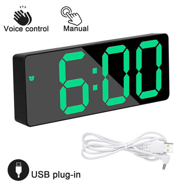 Modern LED Digital Alarm Clock
