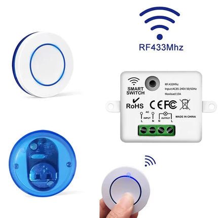 RF433MHz Wireless Remote Light