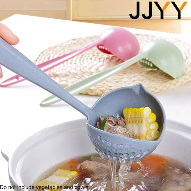 2-in-1 Kitchen Spoon with Long Handle