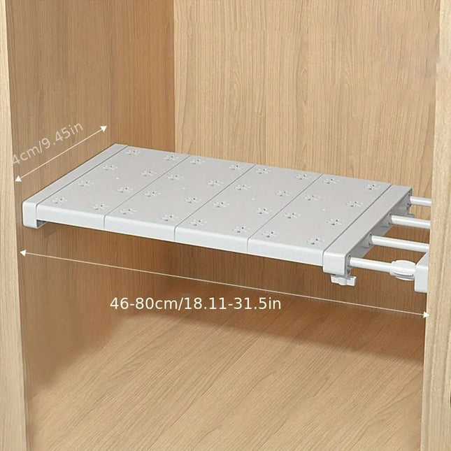 Expandable Punch-Free Divider for Wardrobe