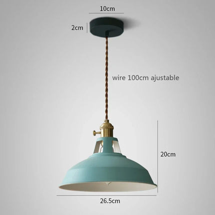 Colorful Retro Pendant Lights