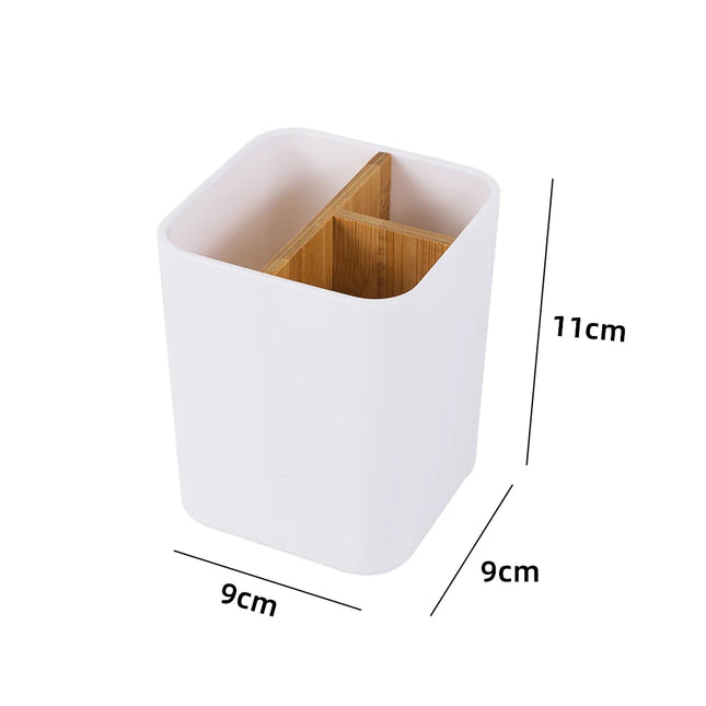 Bamboo Electric Toothbrush Holder