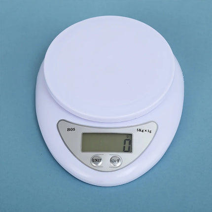 Portable Digital Electronic Scales 5Kg/1G Food Coffee Balance Measuring Weight Portable Digital for Baking Scale Kitchen