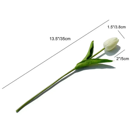 3/5PCS Artificial Tulip Bouquet Real Touch Flowers