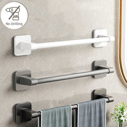 Wall-Mounted Towel & Slipper Rack