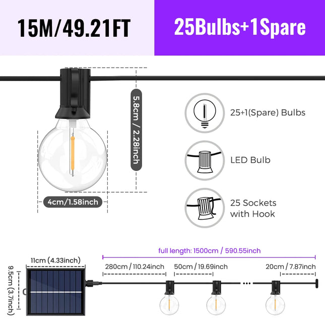 Solar String Lights