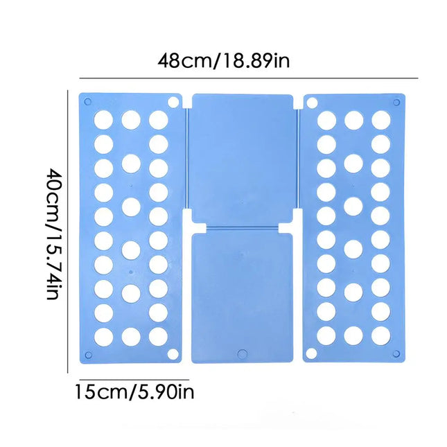 ABS Clothes Folding Board Easy and Fast Kids Laundry Folder Shirt Folding Board Home Storage Tool for Kid Children Adults