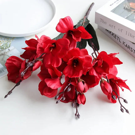 20 Heads Artificial Magnolia Flowers