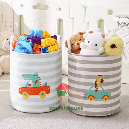 Folding Linen Storage Basket
