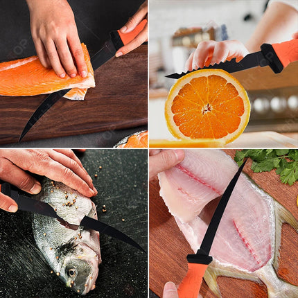 6INCH Kitchen Fillet Boning Knife Stainless Steel Butcher Knife for Fish Knife Meat Cleaver Fishes Slicing Kitchen Knives