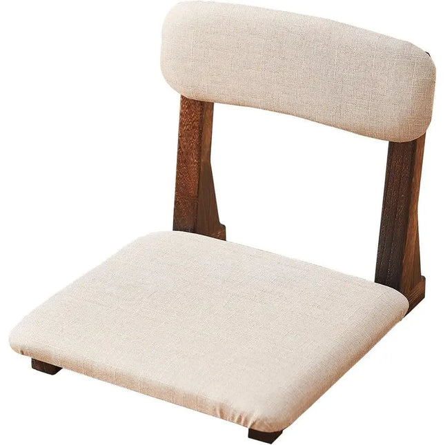 Chair with Back Support,Japanese Floor Chair,Back Jack for The Floor,Floor Seating,Tatami Floor Seats