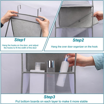 Over-the-Door Hanging Organizer for Bathroom