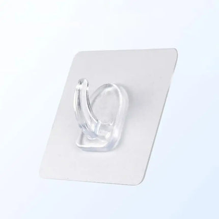5/10/PCS Super Glue Hook Transparent Strong Self Adhesive Key Towel Door Wall Hanger For Hanging Kitchen Bathroom Accessories