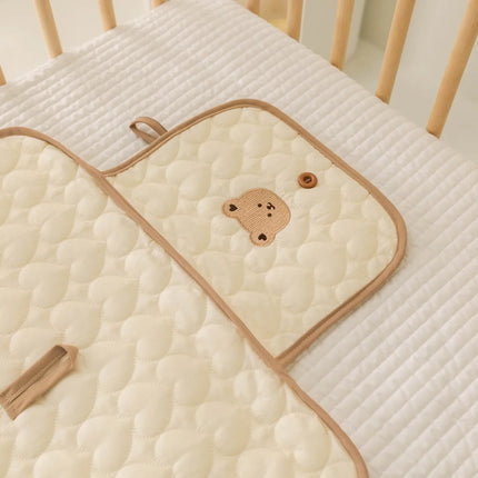 Foldable Portable Diaper Changing Pad Waterproof Baby Infant Diaper Urine Mat for Newborn Simple Bedding Changing Cover Pad