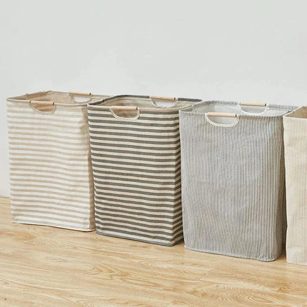 Collapsible Cotton Laundry Basket
