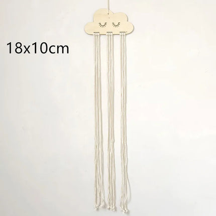 Hanging Hair Clip Organizer Wall Hanger Decor Hair Bows Claw Clip Organizer for Girl Women Headband Holder Home Storage Supplies
