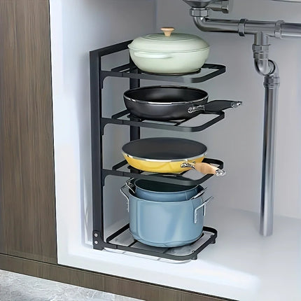 Adjustable Stainless Steel Pot Rack