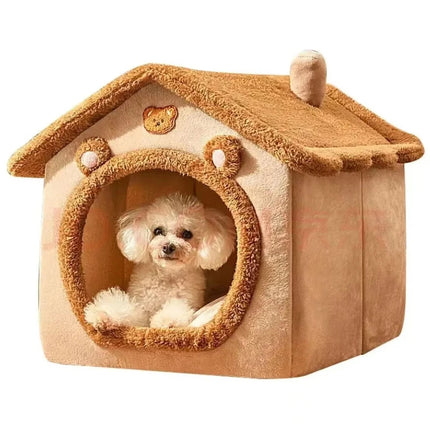 Popular Four Seasons Universal Cat and Dog Nest House Removable and Washable Small Dog Teddy Pet Bedding Supplies