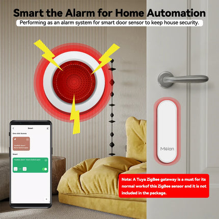 Meian Wireless Sound Flash Alarm Siren
