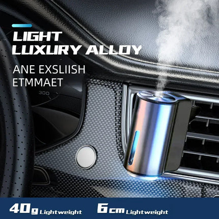 Smart Car Air Freshener Fragrance Diffuser Mist Humidifier with Essential Oil 3 Gear Adjustable Aromatherapy Interior Accessory