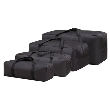 Oxford Cloth Mobile Luggage Bag Outdoor Waterproof Tent Storage Bag Laundry Shopping Bag Cube Home Storage And Packaging Tools