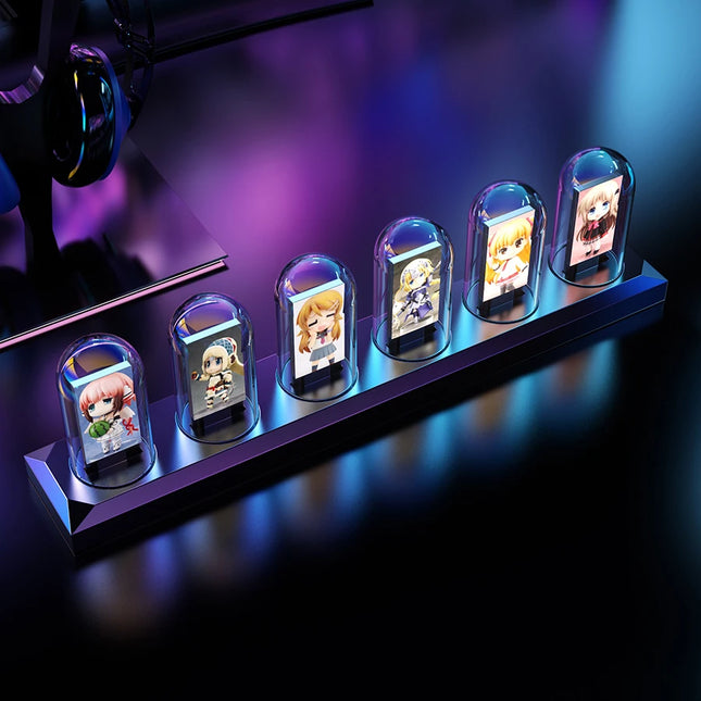 Nixie Tube Clock RGB Glow Digital Tube App-Controlled