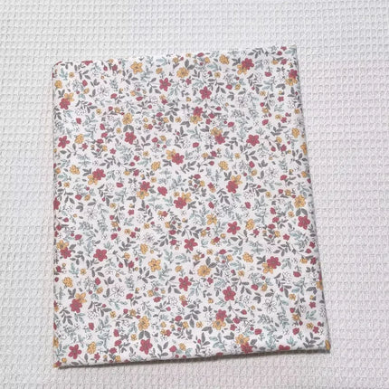 235xx50cm Floral Print Fabric with Small Patterns for Shirts, Dresses, DIY Crafts, and Bedding