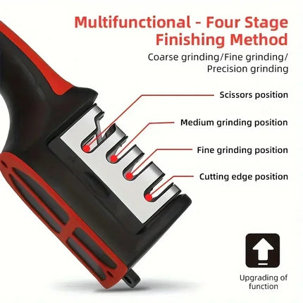 3-Segment Kitchen Knife Sharpener