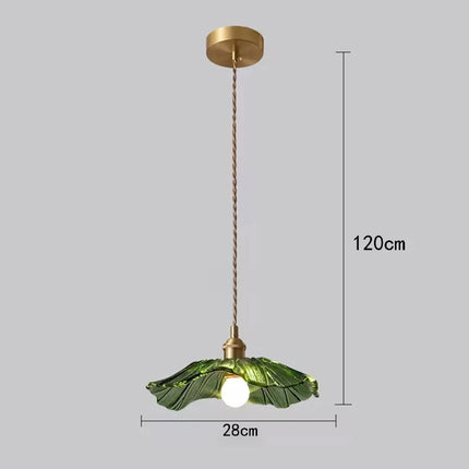Vintage Glass Flower Pendant Lights