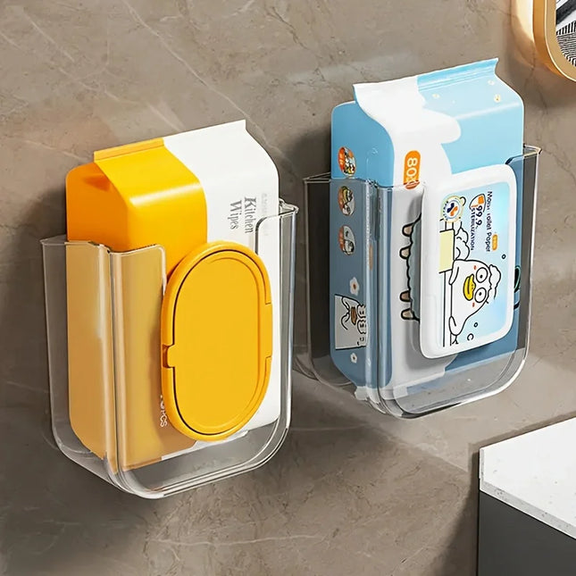 Wall-Mounted Wet Tissue Storage Box