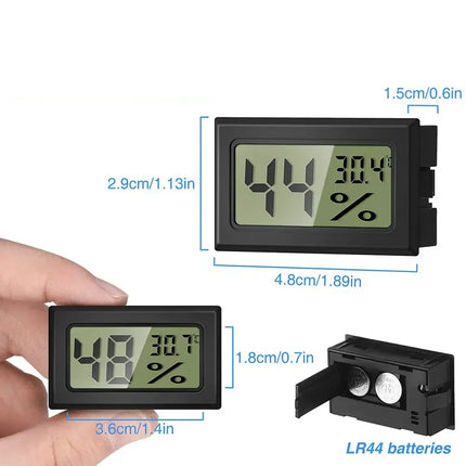 Mini LCD Digital Thermometer Hygrometer Temperature Indoor Convenient