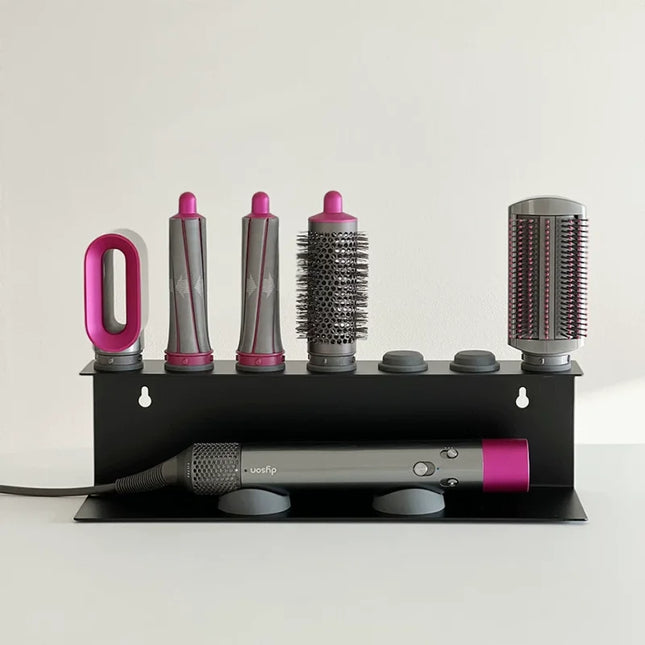 Wall-Mounted Hair Dryer Rack