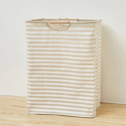 Collapsible Cotton Laundry Basket