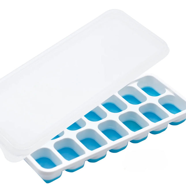 14-Grid Silicone Ice Cube Tray Mold
