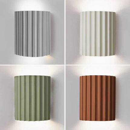 Nordic LED Resin Wall Lamp