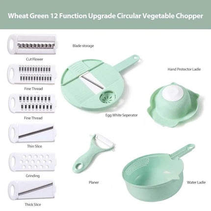 Nine-in-One Vegetable Cutter