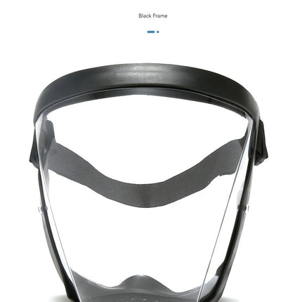 Dust-Resistant and Anti-Fog Transparent Mask: High-Definition, Fog-Free Welding Goggles with Head-Mounted Full-Face Protection