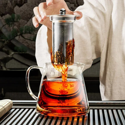 Heat Resistant Glass Teapot