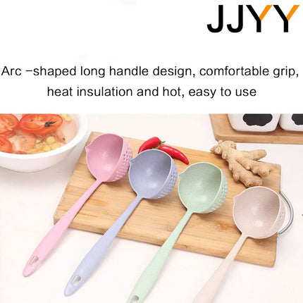 2-in-1 Kitchen Spoon with Long Handle