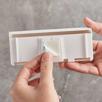 Wall-Mounted 6-Tooth Toothbrush Holder