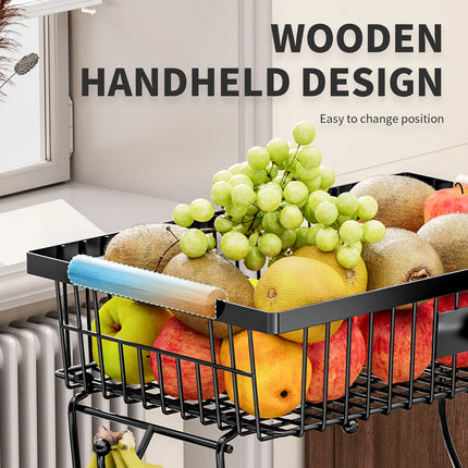 Stackable Metal Storage Basket