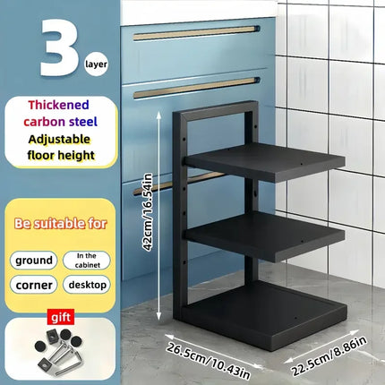 Adjustable Stainless Steel Pot Rack
