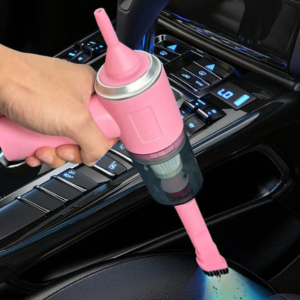 3 In 1 Integrated Suction And Blowing Vacuum Combination Vacuum Cleaner USB Charging Small Car Household Vacuum Cleaner