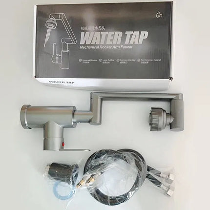 Bathroom Sink Faucet Basin Faucet 1080° Swivel Multifunction Cold and Hot Water Tap Kitchen Sink Faucet 2 Modes Water Tap