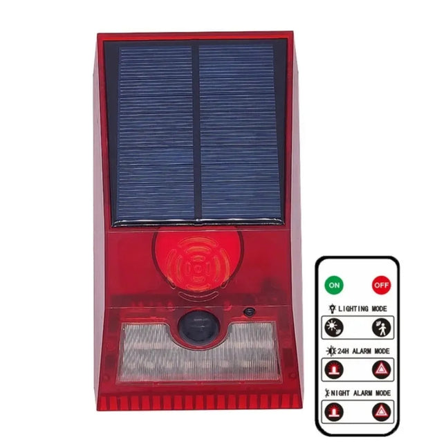 2-in-1 Solar Motion Sensor Alarm Light